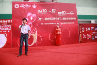 血站郭俊勇科长为活动致辞