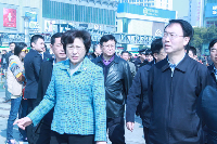 省领导巡视活动现场