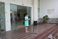 海南省血液中心韦明主任致辞