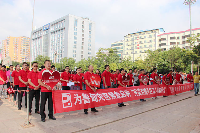 完美献血活动现场