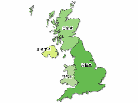 1,概况  英国的汉语全称是大不列颠及北爱尔兰联合王国,它是由英格兰